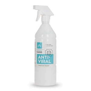 Stilvolle Öko-Küche ohne Plastik 15 Anti-Viral Desinfektionsmittel Sprühflasche - professioneller Virenschutz gegen SARS-CoV-2 und Bakterien