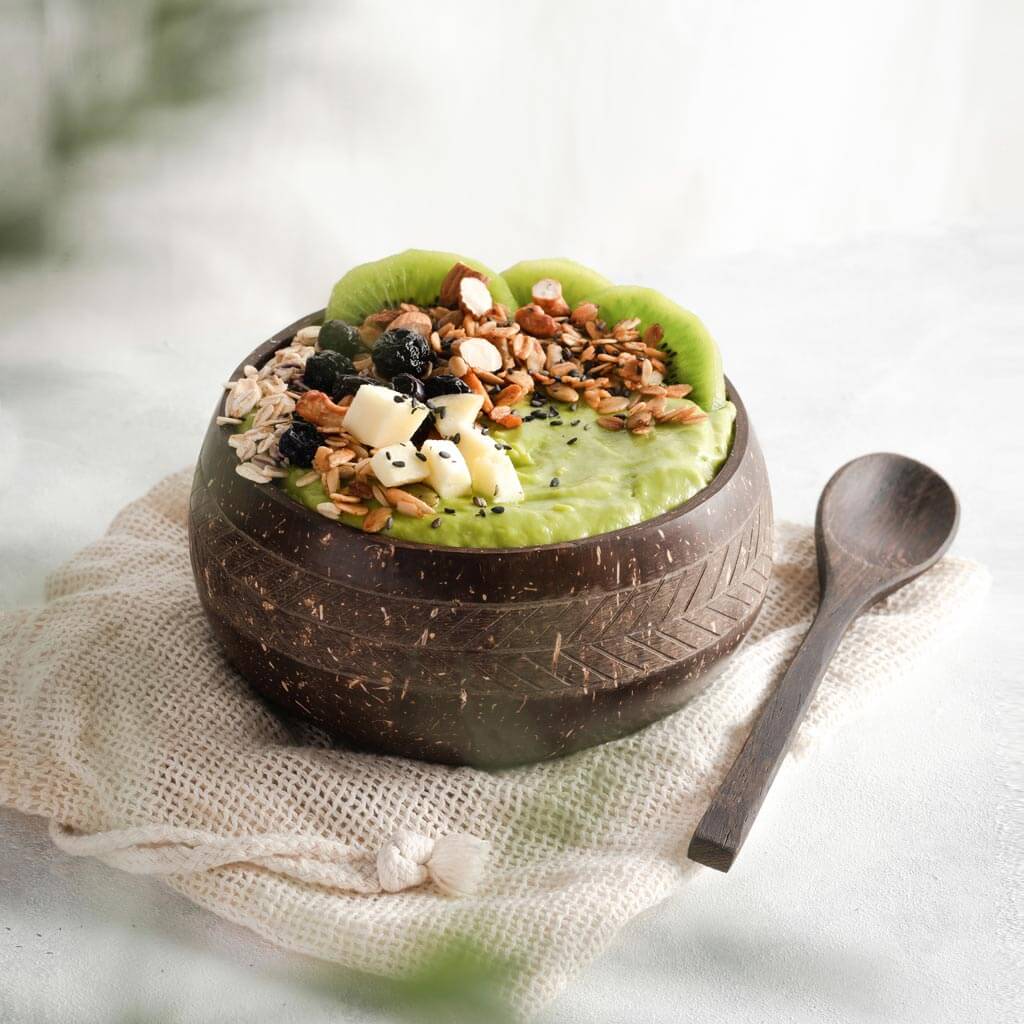 Umweltfreundliches 4er Set Kokosschalen & Löffel 7 Umweltfreundliches 4er Set Kokosschalen & Löffel – Bild 7