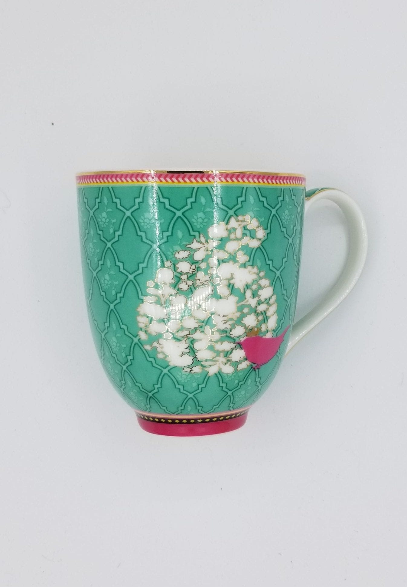 20190324 152914 resized e1598381201215 Porzellan-Kaffeebecher "Gift Bird" - Blau