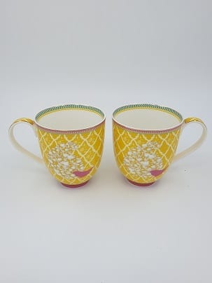 Exklusives gelbes Kaffeetassen-Set (6-teilig) – Handgemachter Genuss für Ihr Zuhause 3 Exklusives gelbes Kaffeetassen-Set (6-teilig) – Handgemachter Genuss für Ihr Zuhause – Bild 3