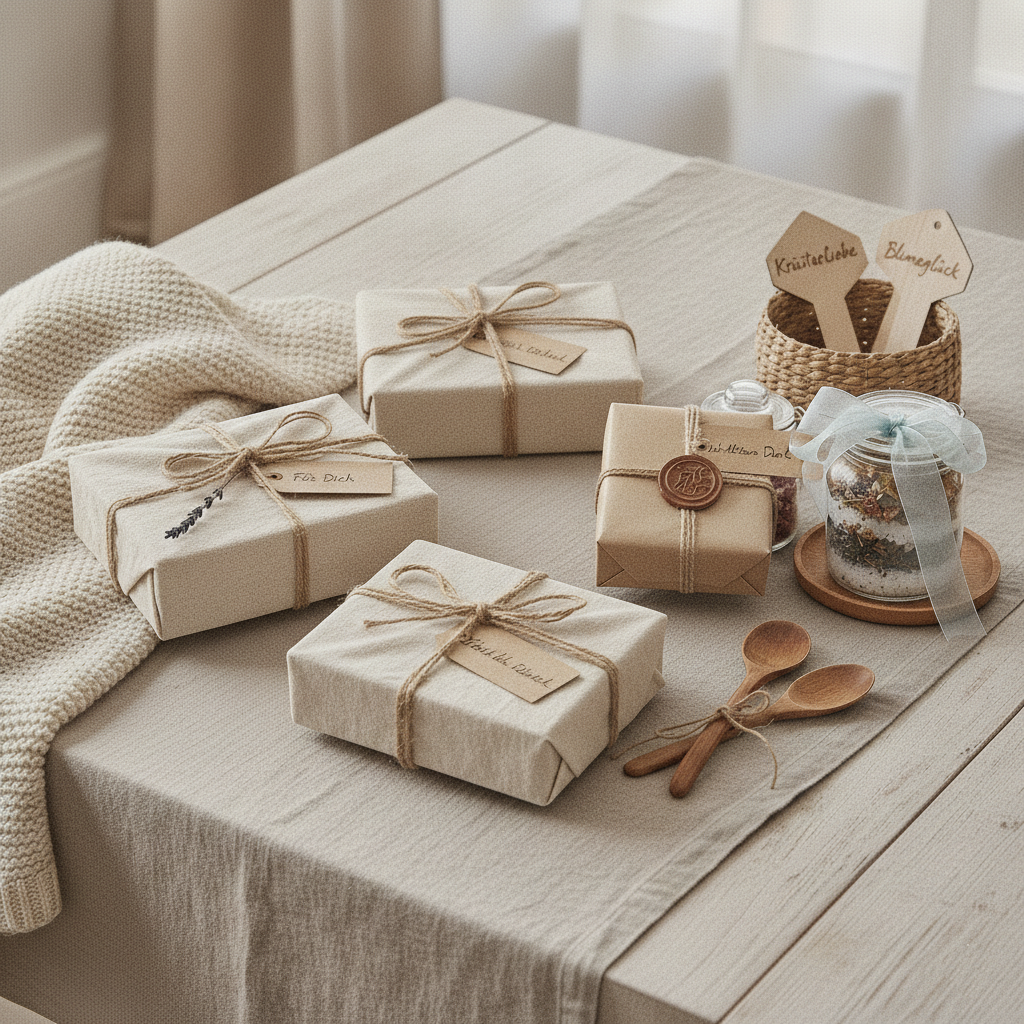 geschenke fuer zuhause Geschenke für Menschen, die ihr Zuhause lieben: Holz, Glas und Textilien