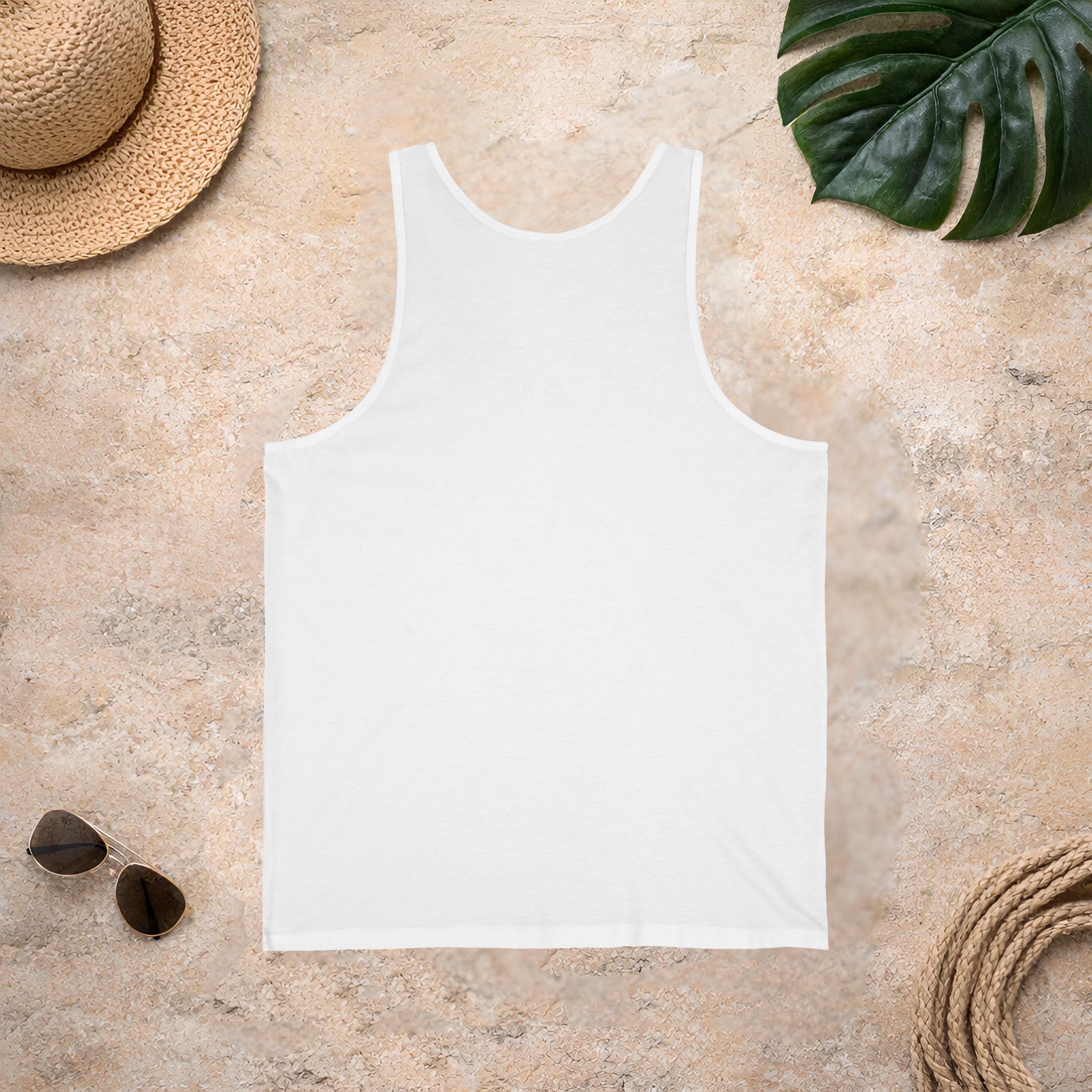 Sommer Morgenlicht Tank Top | Sonnen Motiv mit deutscher Aufschrift | Leichtes Unisex Sommer Shirt 2 Sommer Morgenlicht Tank Top | Sonnen Motiv mit deutscher Aufschrift | Leichtes Unisex Sommer Shirt – Bild 2