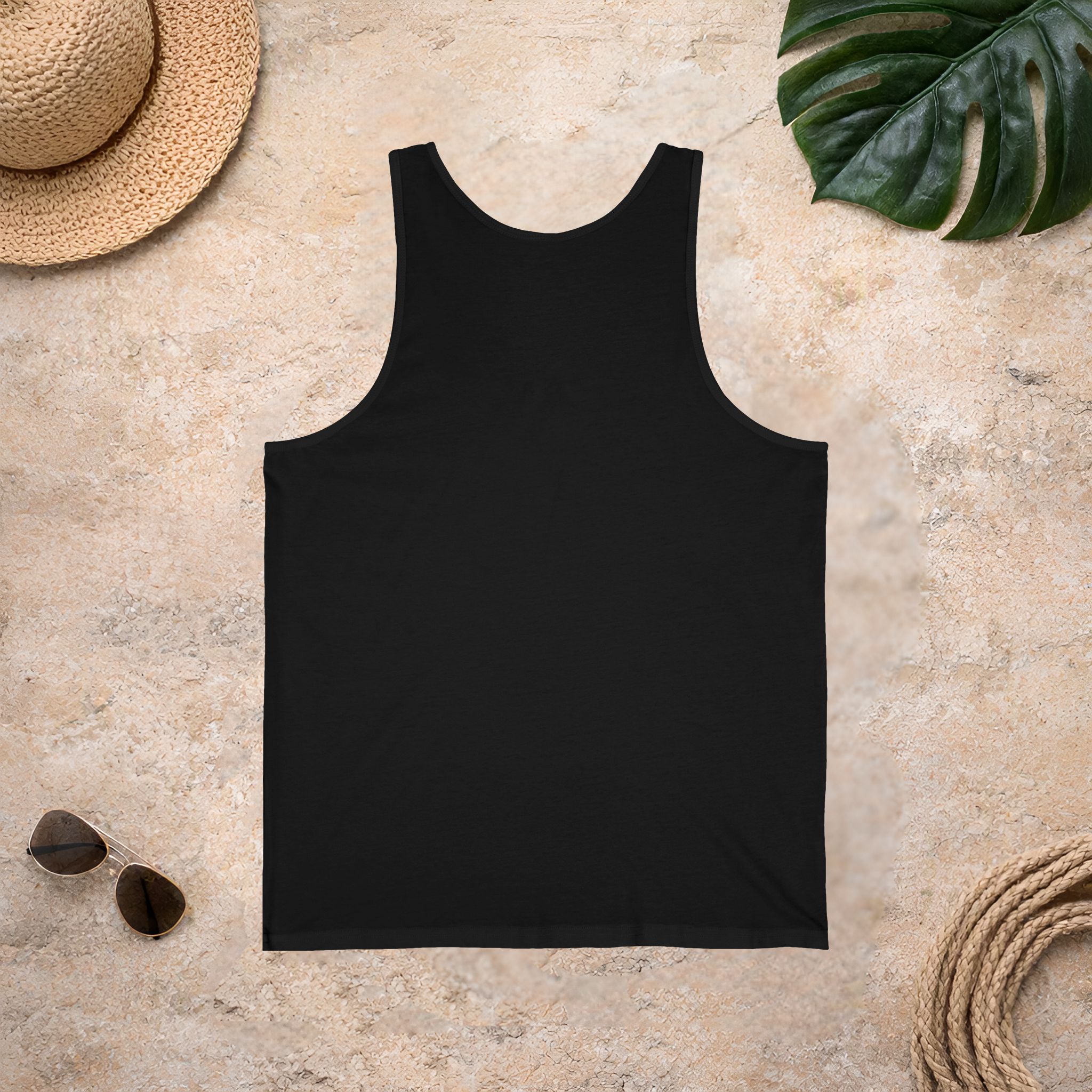 Sommer Morgenlicht Tank Top | Sonnen Motiv mit deutscher Aufschrift | Leichtes Unisex Sommer Shirt 4 Sommer Morgenlicht Tank Top | Sonnen Motiv mit deutscher Aufschrift | Leichtes Unisex Sommer Shirt – Bild 4