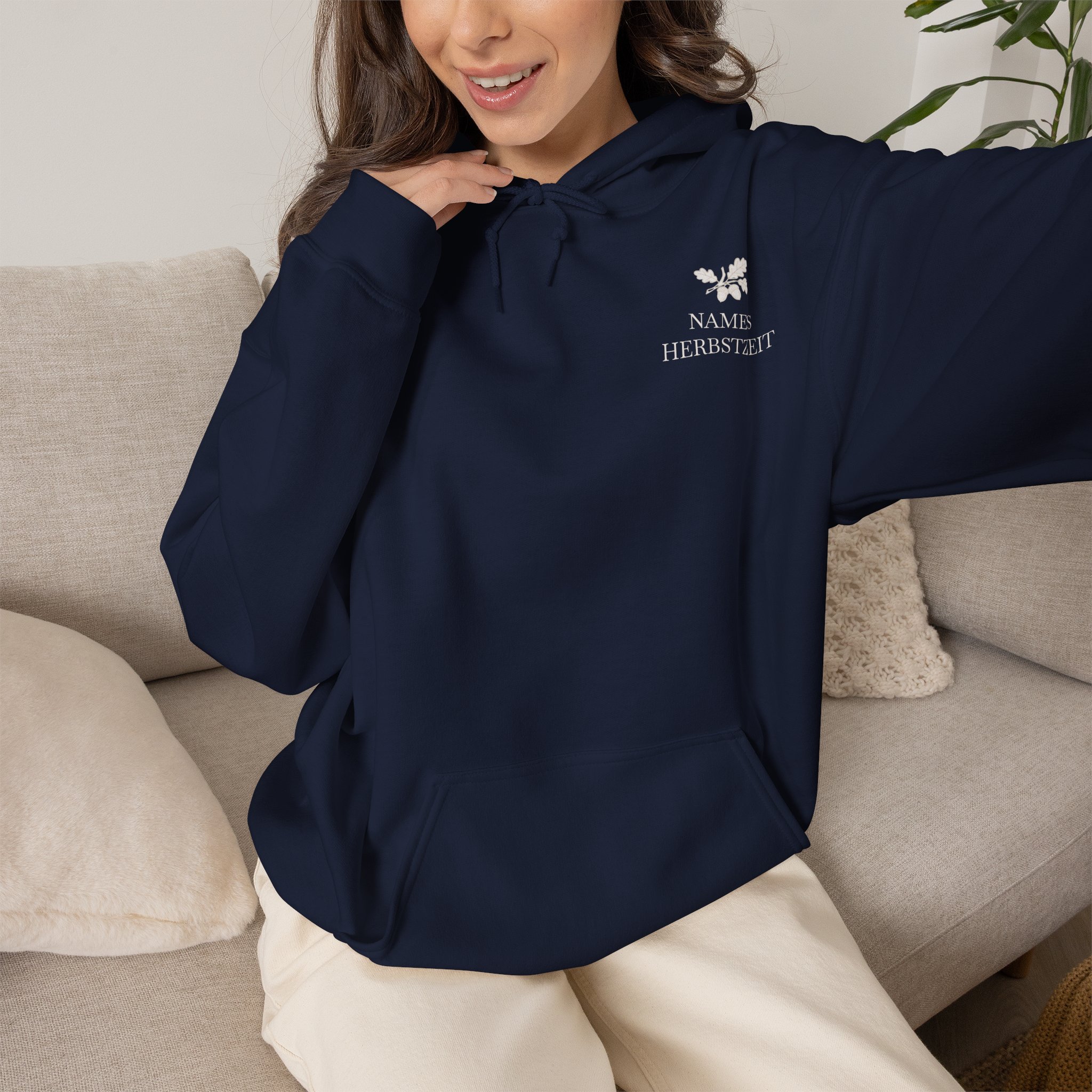 Herbst Hoodie Premium Unisex | Botanischer Herbstprint mit Blättern & Pilzen | Dunkler Streetwear Look | Personalisierbar 40 Herbst Hoodie Premium Unisex | Botanischer Herbstprint mit Blättern & Pilzen | Dunkler Streetwear Look | Personalisierbar – Bild 40